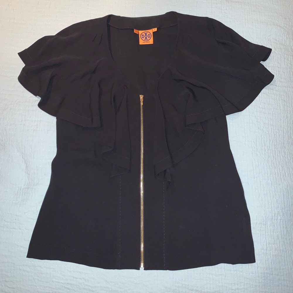 Tory Burch zip-up top